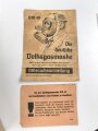 Volksgasmaske 40 für Luftschutz. Ungereinigt, in der originalen Umverpackung