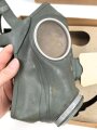 Volksgasmaske 40 für Luftschutz. Ungereinigt, in der originalen Umverpackung