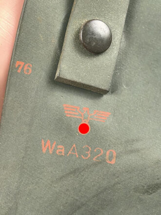 Volksgasmaske 37 in Bereitschaftsbüchse. Ungereinigt, Originallack