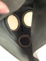 Volksgasmaske 37 in Bereitschaftsbüchse. Ungereinigt, Originallack