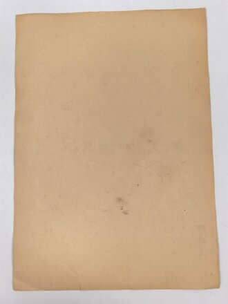 Gasschutz Wehrmacht, Wandanschlag 1 " Diese Gasschutzmittel mußt du immer bei dir haben, sie müssen stets in Ordnung sein !"  Maße 30 x 42cm