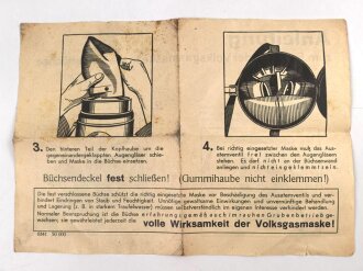 Anleitung zum Einlegen der Volksgasmaske in die...