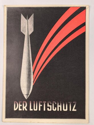 "Der Luftschutz" Faltblatt für Luftschutz...