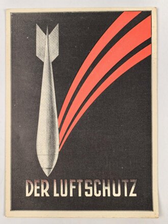 "Der Luftschutz" Faltblatt für Luftschutz...