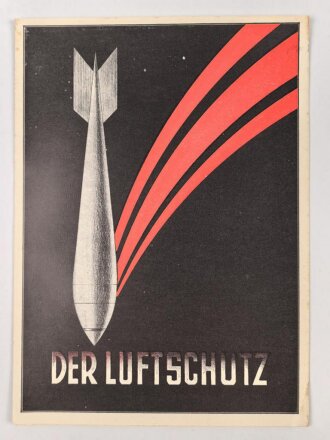 "Der Luftschutz" Faltblatt für Luftschutz...