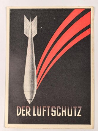 "Der Luftschutz" Faltblatt für Luftschutz...