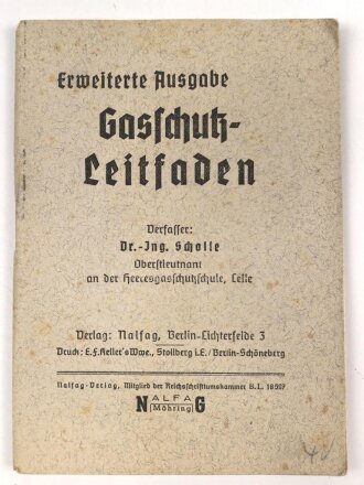 "Erweiterte Ausgabe Gasschutz Leitfaden"...