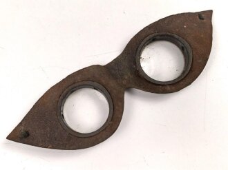 Luftschutz Gasbrille für Kinder, Leder weich