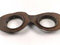Luftschutz Gasbrille für Kinder, Leder weich