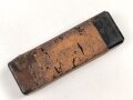 Preßmassebehälter "Caporit" Tabletten ( Desinfektionsmittel ) der Wehrmacht, leer, datiert 1942