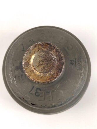 Gasmaskenfilter "Filtereinsatz 37" Wehrmacht .  guter Zustand, dtiert 1941, ungereinigtes Stück