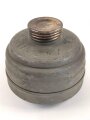 Gasmaskenfilter "Filtereinsatz 37" Wehrmacht .  guter Zustand, dtiert 1941, ungereinigtes Stück