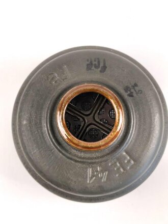 Gasmaskenfilter "Filtereinsatz 41" Wehrmacht .  guter Zustand, datiert 1943
