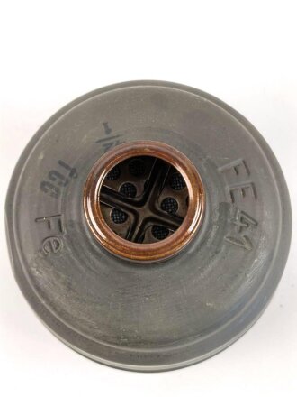 Gasmaskenfilter "Filtereinsatz 41" Wehrmacht .  guter Zustand, datiert 1942