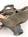 Gasmaske Modell 1930 Wehrmacht. Ungebrauchtes Stück datiert 1944, Originallack