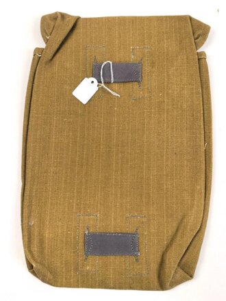 Tasche für eine Gasplane der Wehrmacht. Ungebrauchtes Stück aus altem Lagerbestand