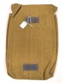 Tasche für eine Gasplane der Wehrmacht. Ungebrauchtes Stück aus altem Lagerbestand
