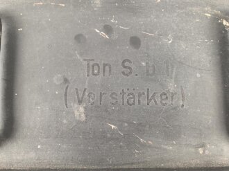 Tonschreiber b1 V ( Verstärker ) Ton.S. b1 ( V ) Wehrmacht.  Hersteller AEG 1944. Otiginallack, Funktion nicht geprüft