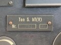 Tonschreiber b1 V ( Verstärker ) Ton.S. b1 ( V ) Wehrmacht.  Hersteller AEG 1944. Otiginallack, Funktion nicht geprüft