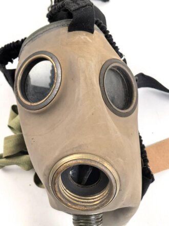 Rumänien, Gasmaske Modell 1935 in sehr gutem Zustand