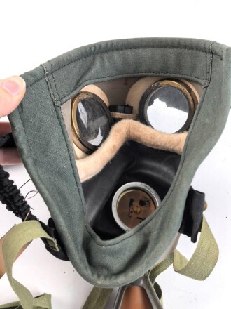 Rumänien, Gasmaske Modell 1935 in sehr gutem Zustand