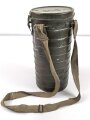 Rumänien, Bereitschaftsbüchse Gasmaske Modell 1935, Originallack, datiert 1939