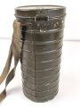 Rumänien, Bereitschaftsbüchse Gasmaske Modell 1935, Originallack, datiert 1939