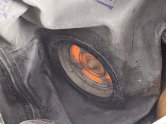 Ungarn ?, Pferdegasmaske KSPM in sehr gutem Zustand, mit Gasbrille in Umverpackung. Russisches Modell, so auch unter anderem in Polen im Einsatz.
