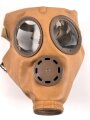 Gasmaske / Atemschutzmaske ohne Bezeichnung. Maskenkörper vollständig ausgehärtet