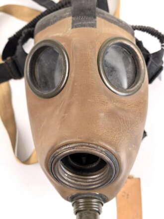 Rumänien, Gasmaske Modell 1935 in  gutem Zustand