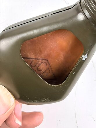Rumänien, Gasmaske Modell 1935 in  gutem Zustand