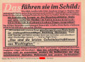 Parole der Woche Nr. 4, "Das führen sie im Schild;", Zentralverlag der NSDAP, 7,5 x 10 cm, 1942
