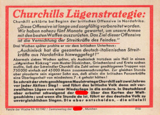 Parole der Woche Nr. 10, "Churchills...