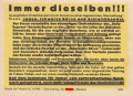 Parole der Woche Nr. 14, "Immer dieselben!!!", Zentralverlag der NSDAP, 7,5 x 10 cm, 1942