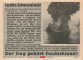 Parole der Woche Nr. 26, "Späte Erkenntnis!", Zentralverlag der NSDAP, 7,5 x 10 cm, 1942