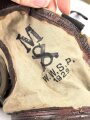 Polen, Gasmaske Modell 1924, W.W.S.P datiert 1930 . der Maskenkörper ausgehärtet, mit Filter