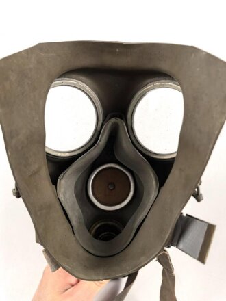 Polen, Gasmaske Modell C2 datiert 1939