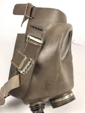 Polen, Gasmaske Modell C2 datiert 1939