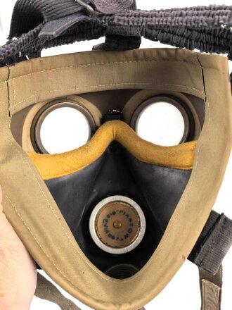 Polen, Gasmaske Modell W.Z.32, datiert 1938