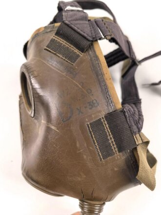 Polen, Gasmaske Modell W.Z.32, datiert 1938