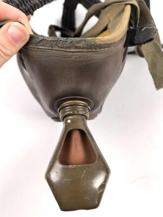 Polen, Gasmaske Modell W.Z.32, datiert 1937