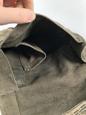Polen, Tasche für die Gasmaske Modell W.Z.32, datiert 1937.