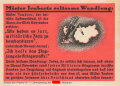 Parole der Woche Nr. 1, "Mister Jouberts seltsame Wandlung", Zentralverlag der NSDAP, 7,5 x 10 cm, 1941