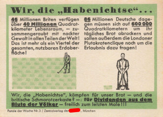 Parole der Woche Nr. 3, "Wir, die...
