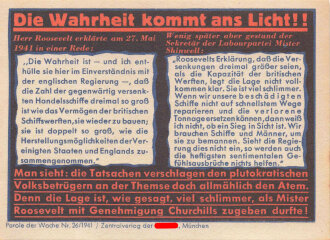 Parole der Woche Nr. 26, "Die Wahrheit kommt ans...