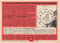 Parole der Woche Nr. 39, "13 Millionen Bruttoregistertonnen", Zentralverlag der NSDAP, 7,5 x 10 cm, 1941