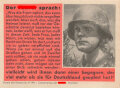 Parole der Woche Nr. 47, "Der Führer sprach", Zentralverlag der NSDAP, 7,5 x 10 cm, 1941
