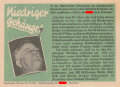 Parole der Woche Nr. 49, "Niedriger gehängt!", Zentralverlag der NSDAP, 7,5 x 10 cm, 1941