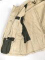 Heer, Feldbluse für Mannschaften Modell 1943. Kammerstück in heller Ausführung. Habe ich in 30 Jahrfen Tätigkeit noch nie gesehen. Ist nicht entfärbt, sondern so produziert. Getragenes Stück
