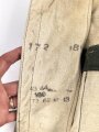 Heer, Feldbluse für Mannschaften Modell 1943. Kammerstück in heller Ausführung. Habe ich in 30 Jahrfen Tätigkeit noch nie gesehen. Ist nicht entfärbt, sondern so produziert. Getragenes Stück